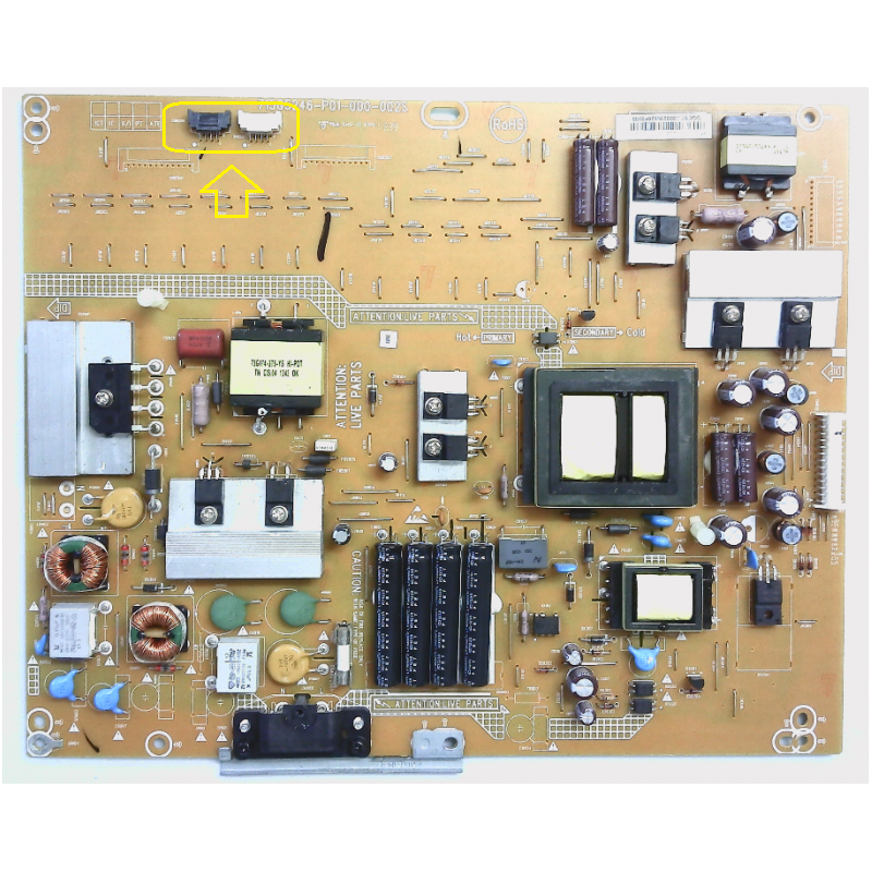 PLATINE ALIMENTATION PHILIPS 32PFH5300/88 715G6550 P03 000 002M Pltvel241xxq3 285139818600