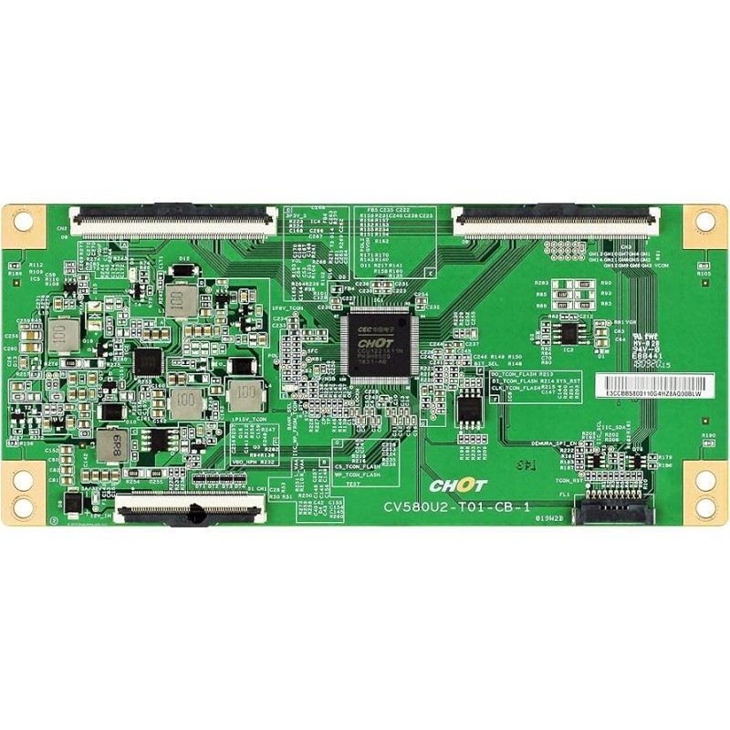 Scheda T-CON TCON Per TV Continental Edison CELED58UHD21CB3 - CV580U2-T01-CB-1