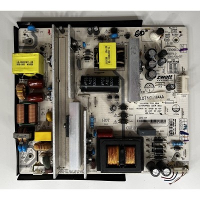 ALIMENTATION ER991D / E893H ZWATT "RTU6549-C, RLED6090, ATV65UHD-1217, LT-65N780A"