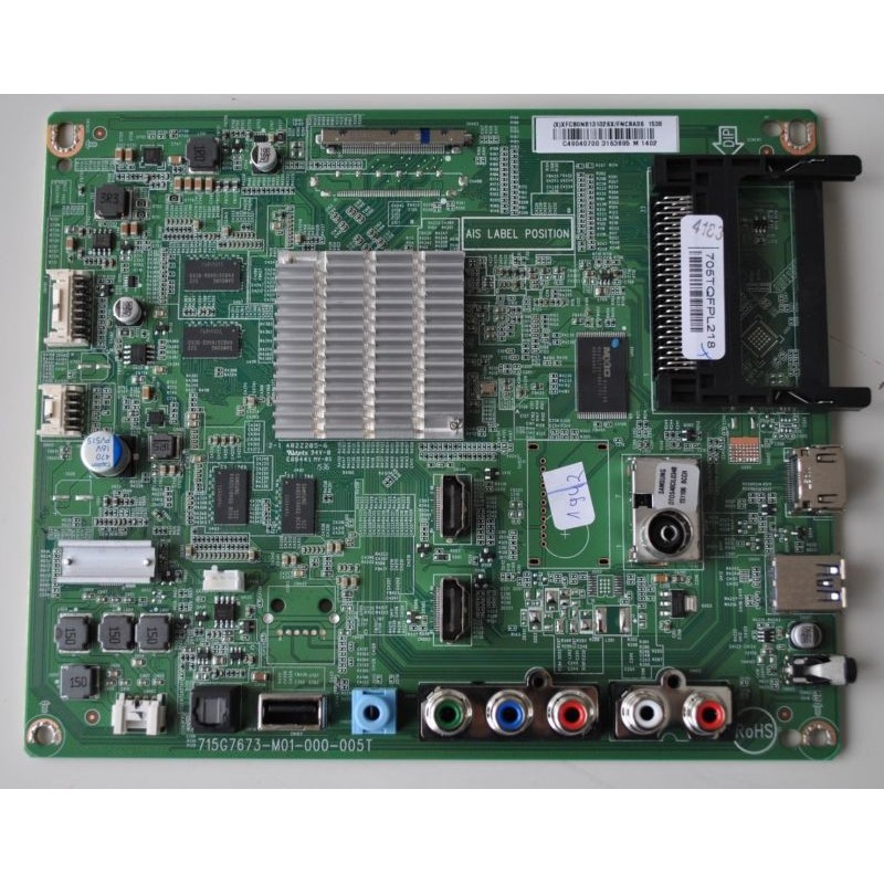 Carte Mère TV Philips 55PUH4900/88 – Code 715G7673-M01-000-005T – Occasion