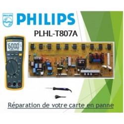 RÉPARATION ALIMENTATION PHILIPS PLHL-T807A