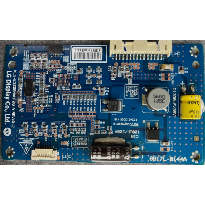 T-CON LVDS LG 6917L-0119A / KLS-E320SNAHF06 REV 0.2 Compatible TV 32"